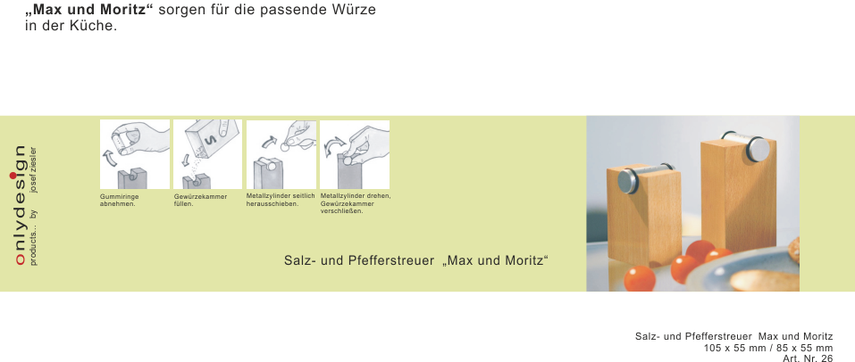 Salz und Pfeffer - Max und Moritz