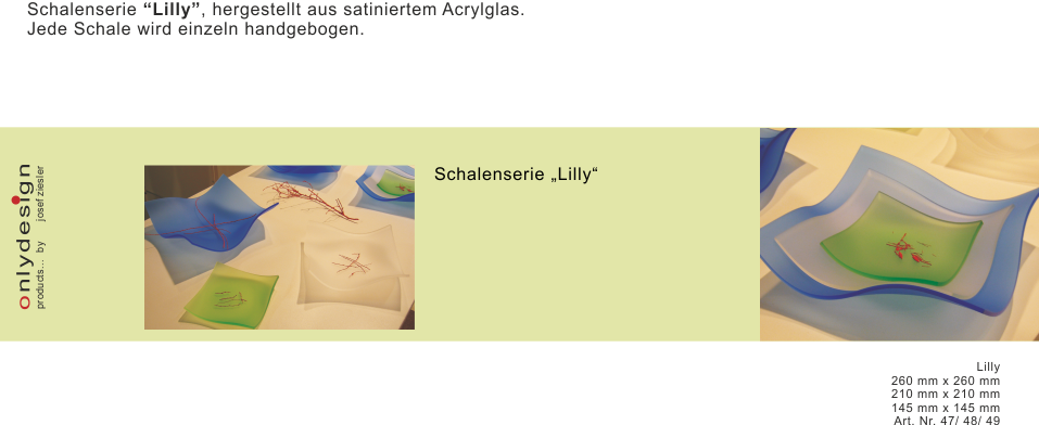 Schale Lilly